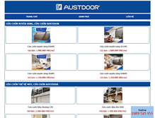 Tablet Screenshot of cuacuonaustdoor.vn